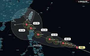 天兔颱風「移動路徑」曝光！氣象專家：小心由西南方直撲台灣