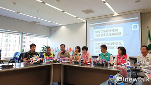中火爭議持續!民進黨團控台中環保局長造謠、國民黨團暴力