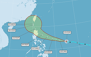 天兔颱風生成了！賈新興曝AI預測路徑：有海陸警機率