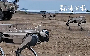 (影) 珠海航展驚見「狼群」! 30四足機器人組作戰隊形 2公里內戰鬥3小時