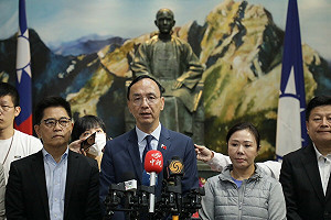 爭取連任國民黨主席? 朱立倫:我絕不談這些議題