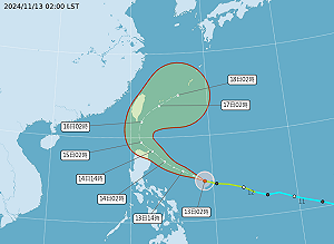 天兔颱風將直逼台灣周末球賽溼答答?天氣風險報「1個好消息」