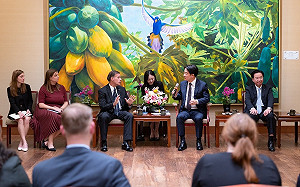 前美軍印太司令拜會賴清德 要維持美台關係「讓孩子在和平的世界成長」