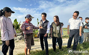 林俊憲會勘紅蔥頭災情爭列農損補助  籲農糧署盡快撥款協助農民