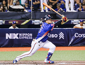 12強8上陳晨威關鍵安林立犧牲打 台灣2比0多明尼加