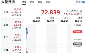 台股開紅》鮑爾放鷹美股收跌、大盤漲逾百點 分析師：觀察台幣貶值壓力