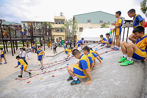 台中太曬了!政風處抽訪兒童遊戲場使用體驗 民眾盼增加遮陽設施