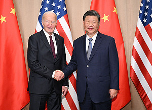 拜登任內最後一次晤習近平 呼籲停止在台灣周邊軍演