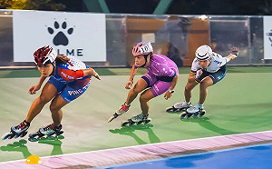 臺灣滑輪溜冰賽　劉懿萱連3天摘金最大贏家