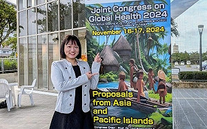 國合會參與全球衛生聯合會議　謝佩芬赴沖繩分享榮邦計畫、智慧醫療