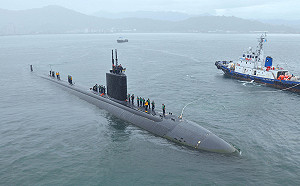 戰略威懾！美洛杉磯級潛艦SSN-771前進釜山 金正恩嗆無限強化核武力