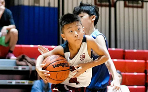 信義Heat翁子皓偶像是「喬丹阿公」