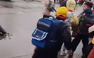 (影) 珠海事件後引發連串開車撞人! 湖南常德小學生遭撞 10多人送醫