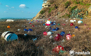 現場直擊》中國垃圾海漂馬祖  無敵海景黯然失色