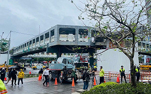 北市和平新生天橋拆除 護橋團體悲痛