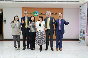 熱帶農業中心訪團拜訪國合會 謝佩芬分享衛星遙測監控香蕉生長