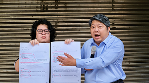 為防藍白突襲讓惡法闖關 民團明晚重返立院外抗議