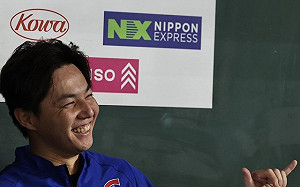 12強預賽郭俊麟表現出色  球迷贈骰子當禮物