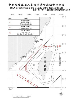 時隔半年「又來了」!國防部:24日12機、7艦、1公務船及1空飄氣球擾台