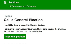 英國連署要求重新大選人數兩天內破250萬  背後有馬斯克的手腳