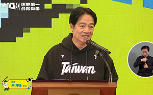 接見12強冠軍台灣隊　賴清德：如我剛結婚時這麼高興