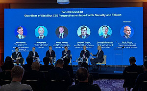 吳志中赴中東歐智庫演說 籲與台加強合作對抗威權國家