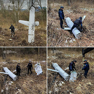 (影) 防空大反擊!俄「口徑」導彈、無人機密集狂轟 烏幼稚園老師擊落飛彈