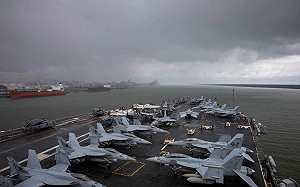 林肯號「拐進」南海！美3航艦「重兵部署」太平洋 「聯合利劍C」有影子了…