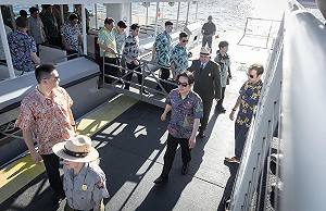 賴清德在夏威夷!當地最大日報《星廣報》頭版刊登「台灣總統」到訪