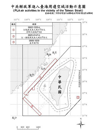 賴清德出訪過境美夏威夷 中共15架次戰機、共艦7搜次擾台