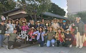 魏廷朝人權文教協會走讀「中壢朝聖之路」 挖掘中壢文化縱深