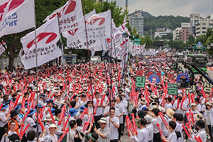 怒轟尹錫悅破壞民主憲政!韓最大工會發動「無限期罷工」直到他請辭