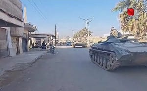 (影) 反叛軍開進中部大城哈馬! 政府軍整批投降 當地美軍也被捲入戰爭