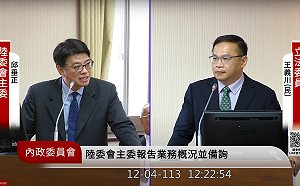 王義川要求「立案」查陸生團 邱垂正：離台後由審查會調查懲處