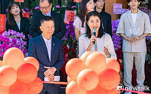 南投新景點鹿芝谷開幕 許淑華為縣民牟福利永久免費入園