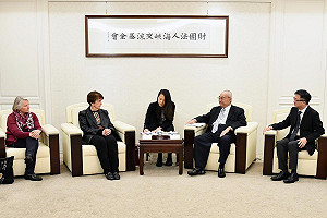 接見美國外交政策全國委員會訪團 吳豊山:努力恢復兩岸對話