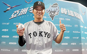 來台打冬盟連7場敲安！巨人新星引日媒關注