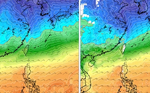 首波「強烈大陸冷氣團」周六到！鄭明典PO一圖曝降溫徵兆 
