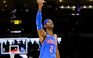 SGA轟39分雷霆118：104獨行俠挺進NBA盃四強