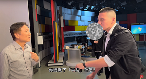 八炯、陳柏源闖攝影棚正面對決詹江村  怒嗆騙中華民國派的選票!