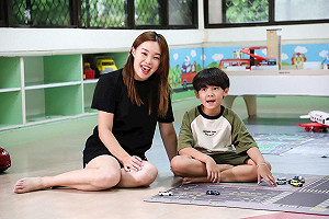 (影) 親子互動寓教於樂  高市府道安短片宣導正確左轉彎