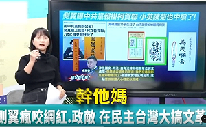 吳怡萱談中共統戰突爆粗口  前幕僚：民眾黨真的是毫無下限 