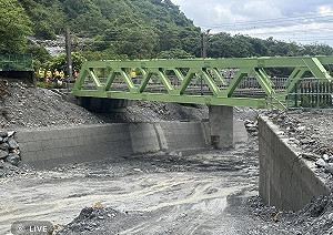 提前完工!台鐵北迴線小清水溪橋搶修完畢 21日起雙向通車