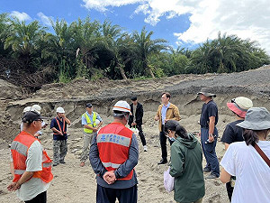 花蓮193縣道疑挖到新石器遺址 加灣路段緊急暫停施工