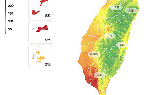 境外污染物襲台！21測站空品亮橘燈 南部與離島紅色警示