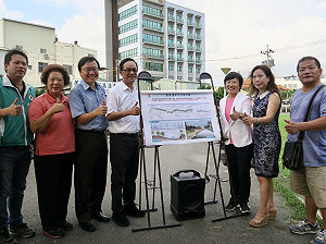 會勘寶珠溝整治 劉世芳：爭取水建設