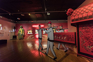 文總辦媽祖展  江春男：連結全球華人