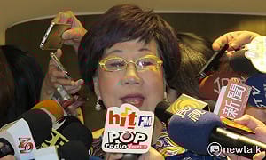 願與小英論國事?  呂秀蓮 : 這是她的問題