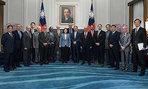 協助維護亞太安全和平  蔡：台灣有決心