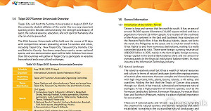 改回來了！世大運手冊地理名詞改回「Taiwan」